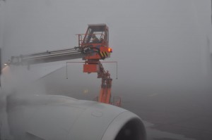 deicing plane