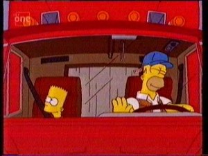 homer bart truckers