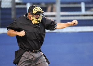 umpire strikeout call
