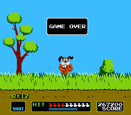 duck hunter nes dog