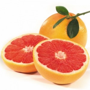 grapefruit whole and sliced